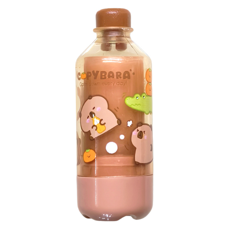 Borrador multifuncional de Kapibala, goma borrable en caliente, papelería de doble uso para estudiantes de primaria, limpia, sin rastros y sin escoria