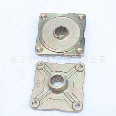 Motorcycle wheel hub Go-Kart Rear 4-Hole Flange - 2-gold-models