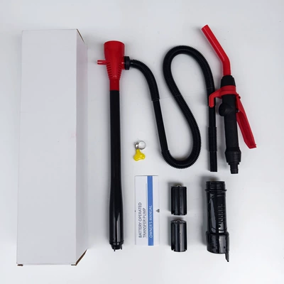 Electric oil pump, portable emergency oil Kempinq və səyahət - large-gun-red-black-barrel-new-model