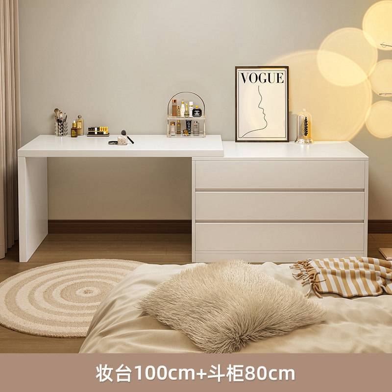 100cm 테이블 + 80cm 서랍장 3개