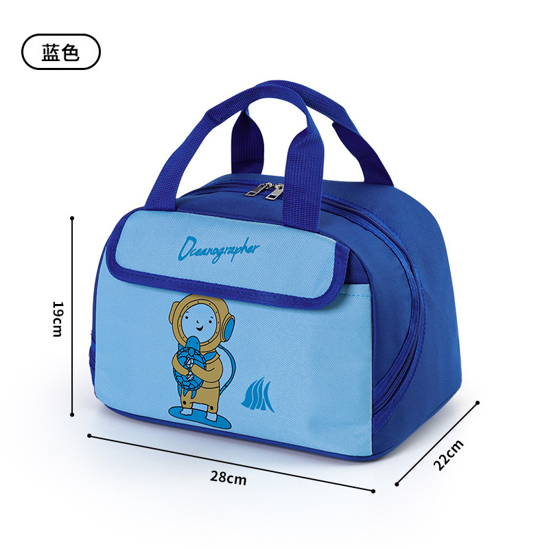 Nueva caja de almuerzo de dibujos animados para niños bolsa de almuerzo de estudiante de escuela primaria bolso de almuerzo de trabajador de oficina bolsa de aislamiento bolsa de Bento bolsa