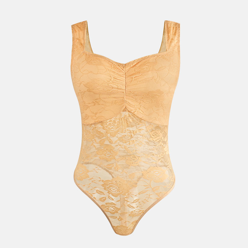 Transfronterizos nuevos puntos de vista calientes de encaje de empalme sexy multicolor versátil para usar la cintura de espalda de belleza de hebilla de camiseta image 9