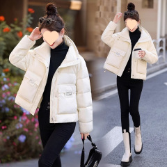 Down cotton jacket for women 2025 winter new high-end and thick warm small bread jacket for middle-aged