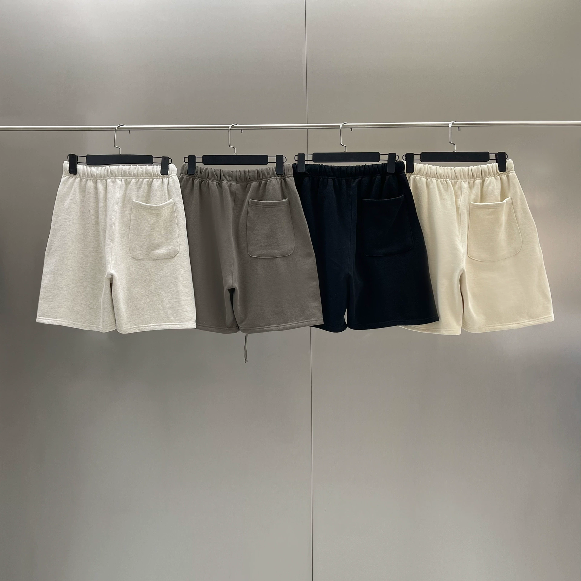Повседневные шорты Fear of God Season 8 Main Line Three Bar из хлопка, высокий посадка Takama, уличный свободный крой, унисекс, летняя модель I