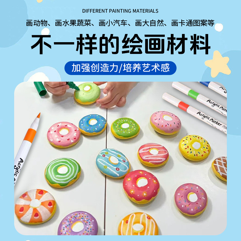 Piedras pintadas diy pintura de piedra creativa hecha a mano pintura de guijarros pintados a mano piedra para niños pintura en bruto