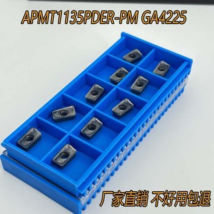 Xiamen Milling Blade Apmt1135 Pder-Pm Ga4225 Steel Parts Stainless Steel Universal