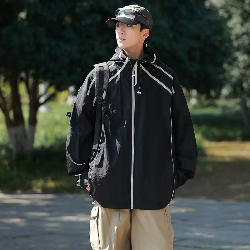 夏季新款防晒服UPF50+防紫外线透气薄款外套男女户外防晒衣潮