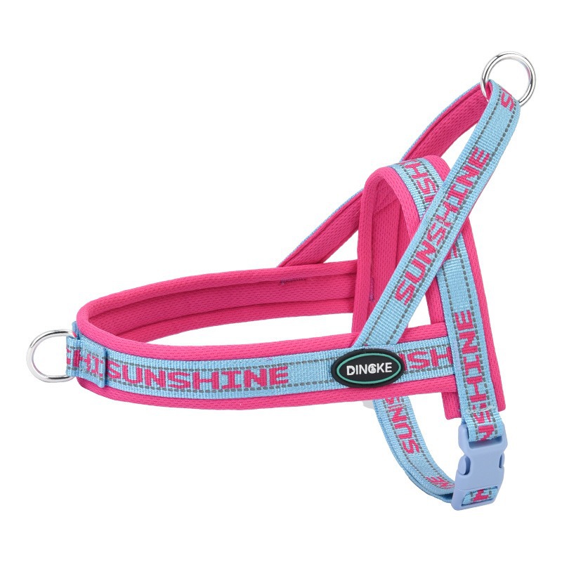 Vest Style Pet Harness Walking Leash For Small And Medium Dogs Corgi Bichon Teddy Dog Chain_voghion.com