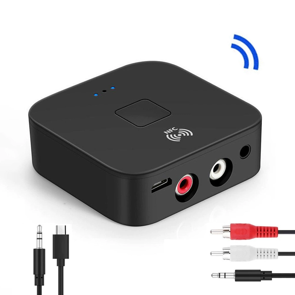 NFC Bluetooth приемник аудио адаптер старое аудио обновление Bluetooth AUX/RCA автомобильный Bluetooth приемник
