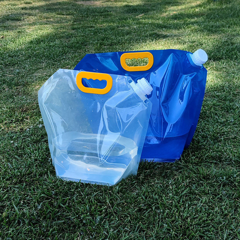 Outdoor foldable large-capacity water bag, portable soft water bag for camping, hiking, and mountaineering, with increased capacity and thickened material for better water storage