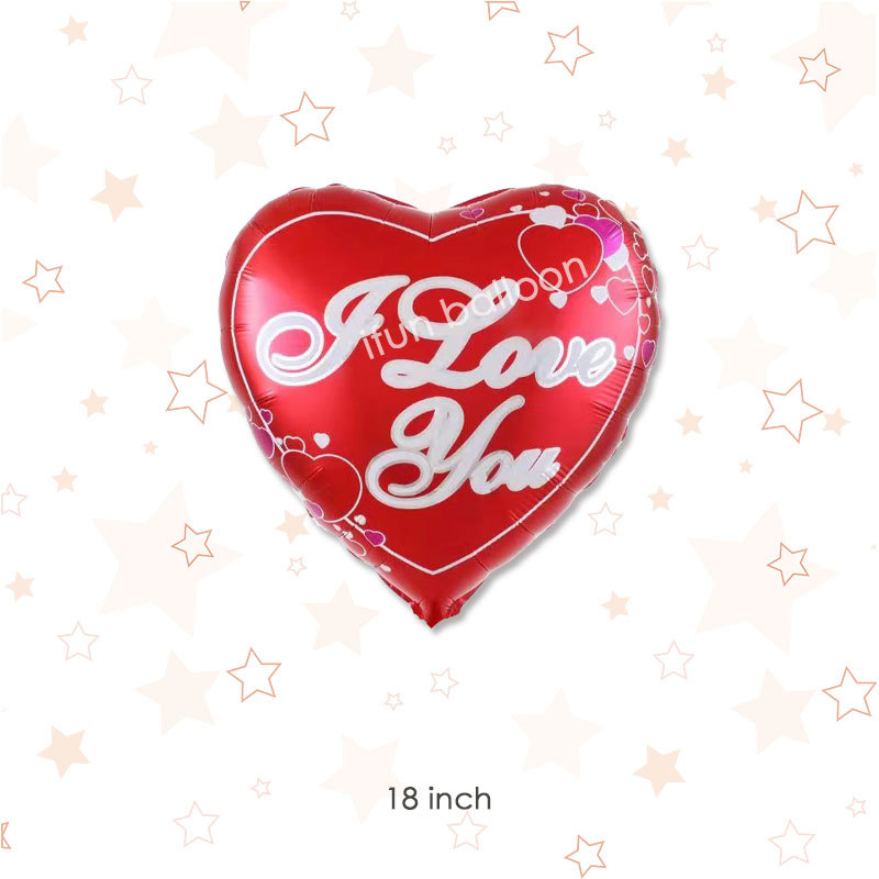 Heart Shape Aluminum Film Holiday Christmas Birthday Balloons 1 Piece display picture 7