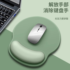 新型純色マウスパッドシンプルコンピュータデスク防水保護クッションゴムキーボード手首パッド耐摩耗性汚れ
