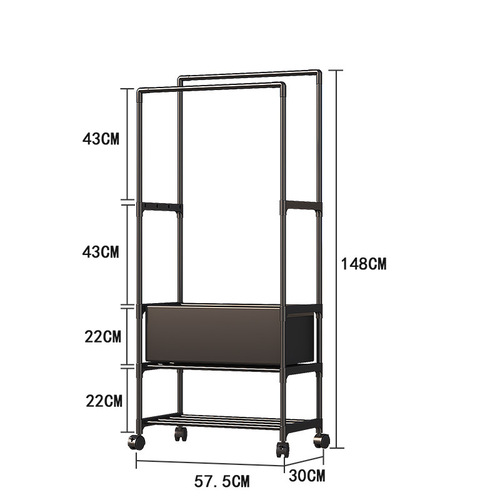 Multifunctional shoe and hat rack drying rack storage hat stand bedroom living room shoe rack pants rack storage multi-purpose box
