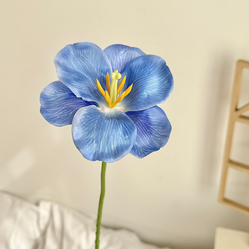 Inswind floreciente Tulipanes color Monae flores simuladas flor de mesa de comedor ramo ornamentos floral decoración floral flores falsas flores