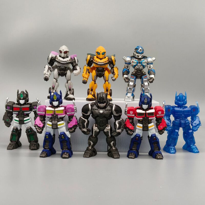 クロスボーダー オートボット クリエイティブ オーナメント 8点セット 手作りオフィス 4色 オートボット フィギュア カーオーナメント|undefined