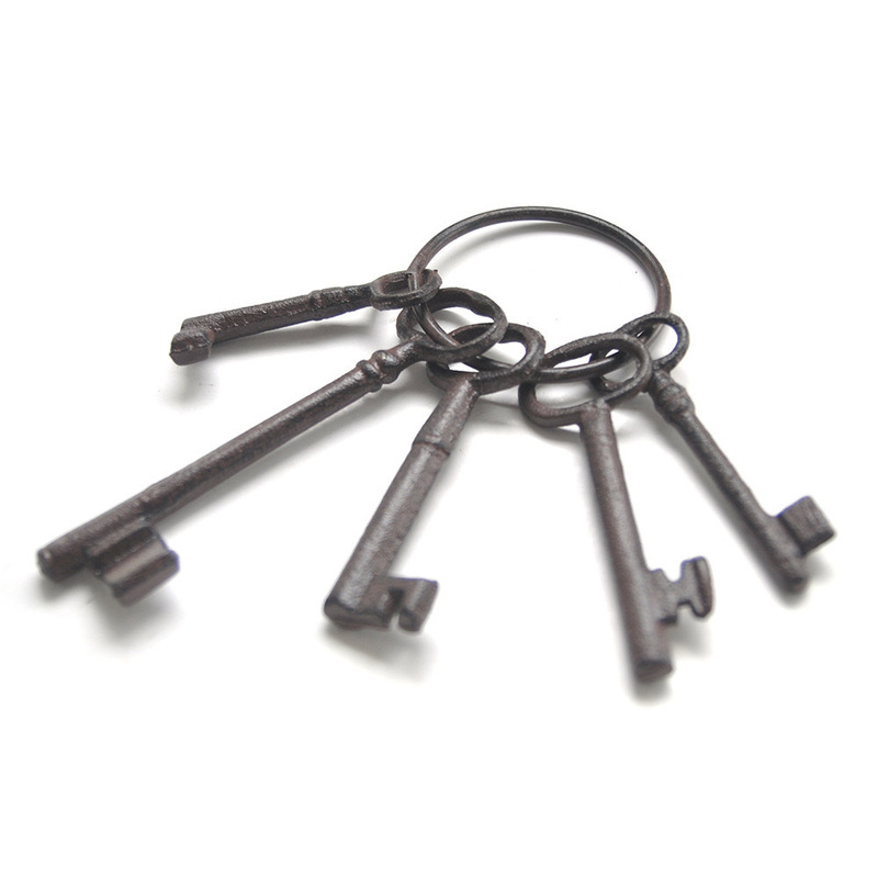 Factory Outlet Country Garden Decorative Cast Iron Key Ring Bar Courtyard Home Decoration Amazon Pendant Factory Outlet Country Garden Decorative Cast Iron Key Ring Bar Courtyard Home Decoration Amazon Pendant