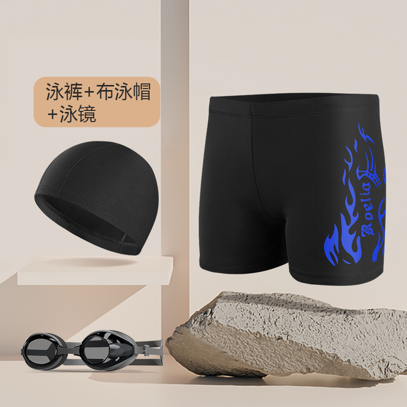 Blue Flame+5300 gafas de natación+gorro de natación / L recomienda 70-90 kg