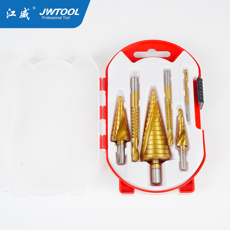 厂家直供阶梯宝塔钻头钻孔扩孔倒角一钻多用规格齐全