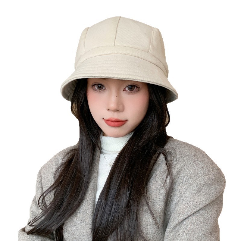 韩版秋冬帽子女高颜值保暖复古堆堆帽小香风时尚百搭防寒八角帽潮|undefined