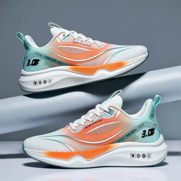 Shock-absorbing ultra light breathable shoes for summer and autumn