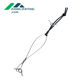 Steel Wire Chain Steel Wire Connector Elastic Rope Connector Tent Canopy Camping Tent Fixing Metal Fittings