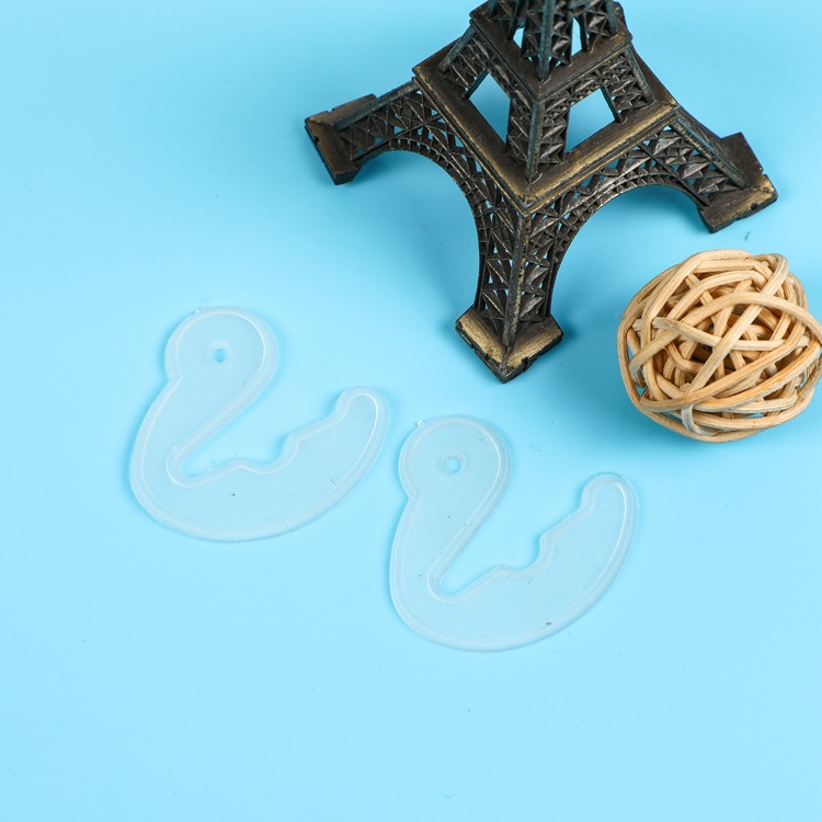 供应塑料挂钩包装袋扣钩塑料小吊钩透明异形塑料挂钩批发