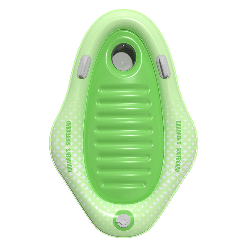 メーカーは空気入れのサーフボードを販売しています。