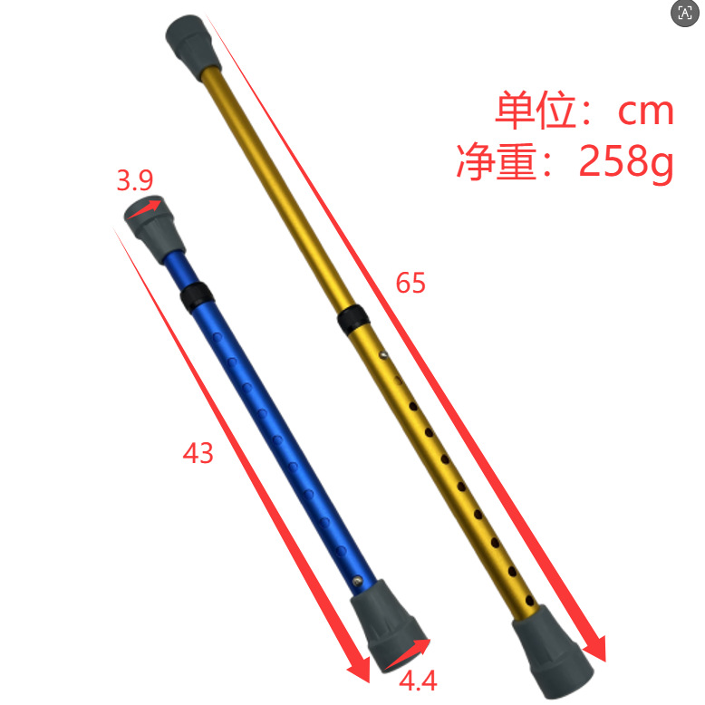 Popular dent repair tool accessories: short support stand, hood and door dent repair support rod with retractable rope