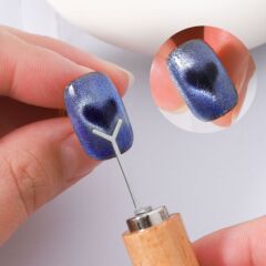 爆金ネイルy型愛猫眼磁石鉄線ハート型猫眼専用鉄石鉄線工具は磁気を持っていません。