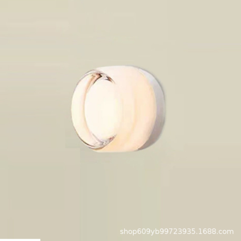 Lámpara de pared minimalista para pasillo o balcón, circular, LED, moderna, al por mayor