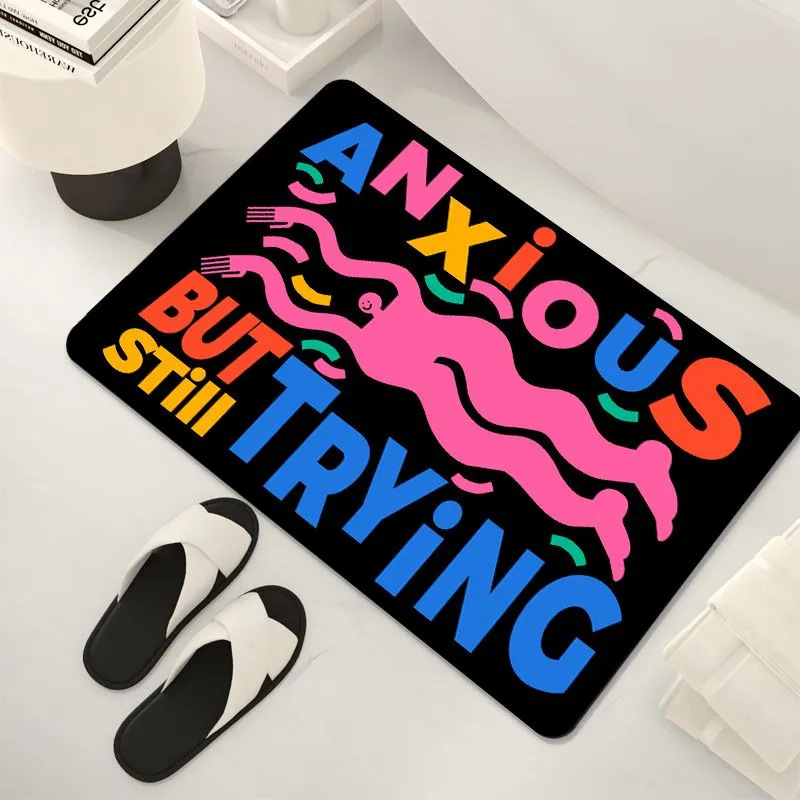 Creative and Fun Soft Diatomaceous Mud Floor Mats, Bathroom Water Absorbing Foot Mats, Bathroom Non slip Carpet,_voghion.com