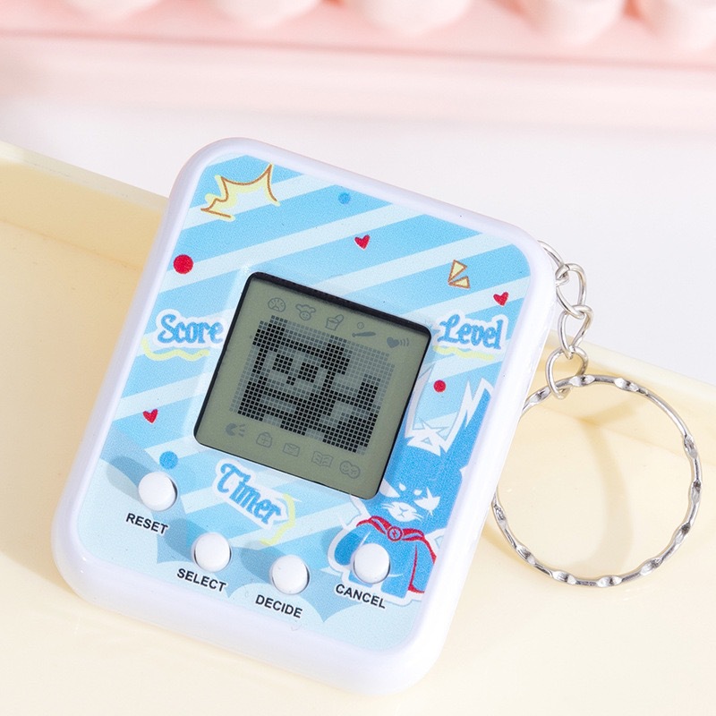 Consola de Mascota Electrónica Portátil de ABS con Alimentación Virtual para Llavero image 60