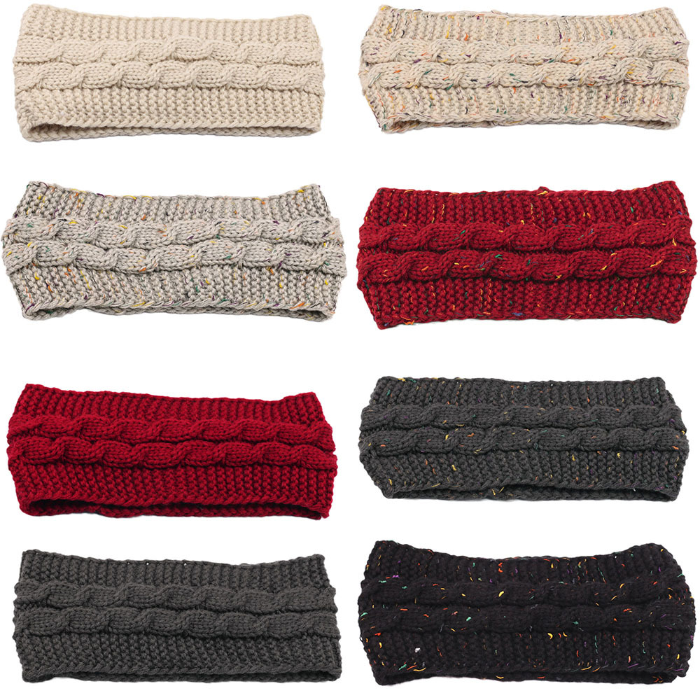 Nouveaux accessoires pour cheveux, bandeaux tricotés, bandeaux chauds et sportifs, protège-oreilles, bandeaux européens et américains, bandeaux de yoga_voghion.com