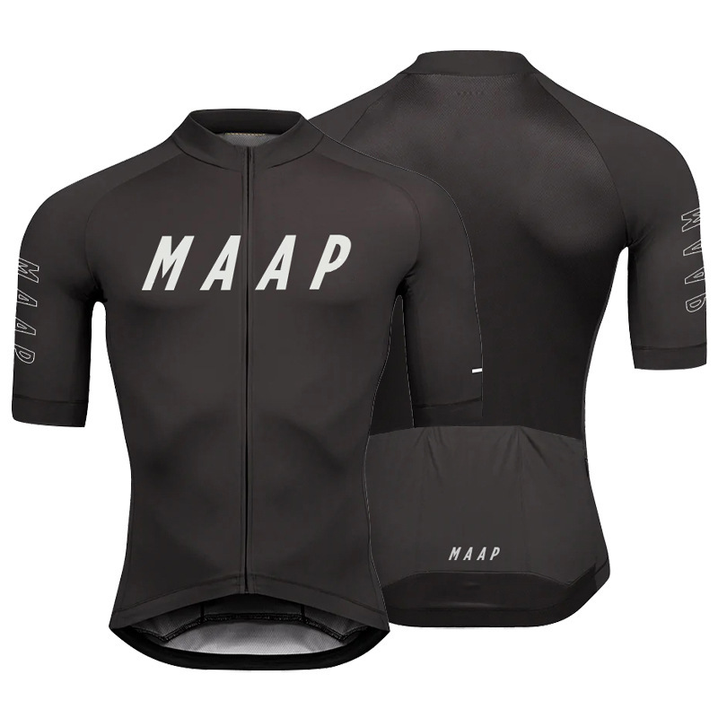 MAAP Men's Road Bike Summer Cycling Suit Short-sleeved Professional Breathable Cycling suit Quick-dry Double Arrow