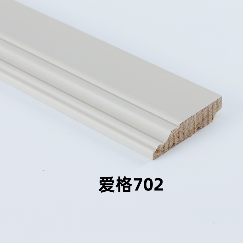 工場卸売純無垢材幅木塗装木製コーナーライン床壁幅木|undefined