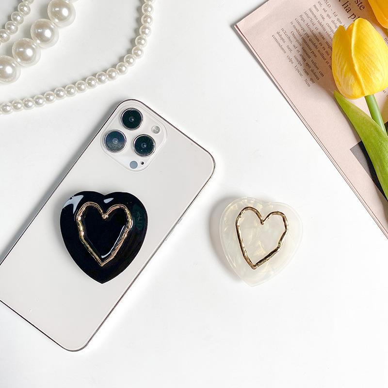 Einfacher und stabiler Desktop-Telefonhalter mit Rückenairbags zum Tragen, Nischen-, tragbarer, erweiterbarer 3D-Instagram-Ring_voghion.com