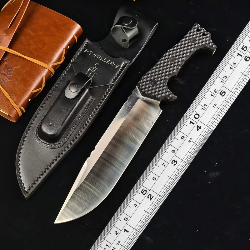 Hot-selling in-stock Miller Brothers M28 integrated spine outdoor multi-functional portable high-hardness sharp straight knife