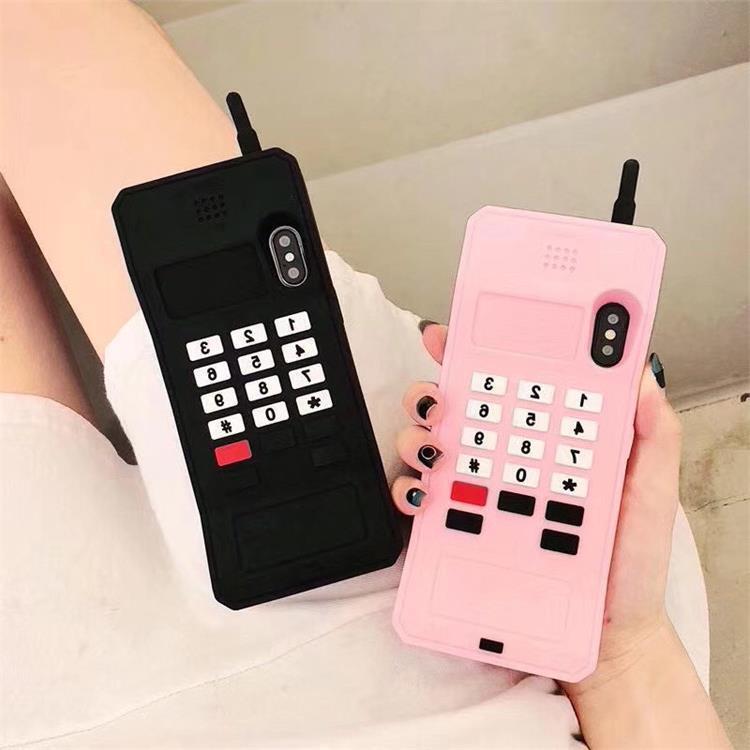 Suitable for Iphone17Pro Trendy and Unique Big Phone Silicone Protective Case Apple 12Pro Phone Case
