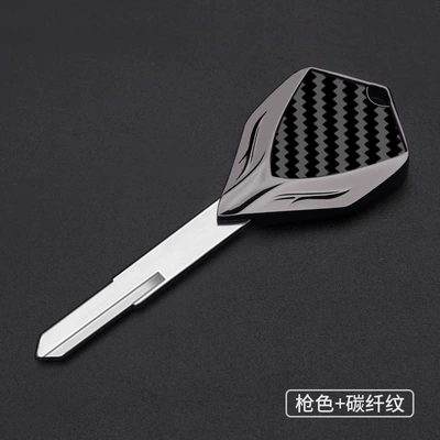 Ninja Zx-6R Ninja Zx-7R – Motorcycle Key - gun-color-carbon-fiber-pattern-cq-039