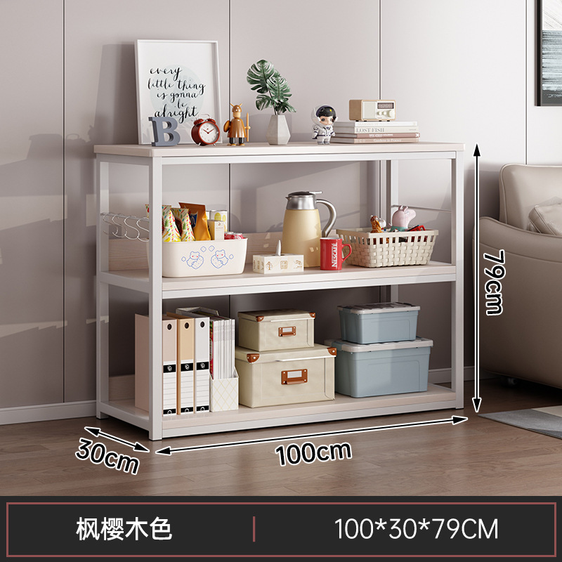 Estante de libro Estante de almacenamiento de piso Estante de almacenamiento integrado para el hogar Estante de almacenamiento de archivos de escritorio de oficina simple contra la pared Estante de almacenamiento pequeño