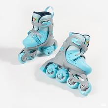 分销一件代发旱冰单双轮滑鞋可调节多功能儿童女溜冰鞋闪光轮宝宝