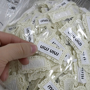Classic Bow Embroidered Cloth Sticker Hoodie Bag Velcro Clothing DIY Patch Decoration Material