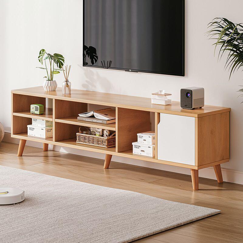 Tv Cabinet Simple Modern Tall Living Room Home Bedroom Tv Table Storage Cabinet Floor-Standing Small Apartment Tv Cabinet