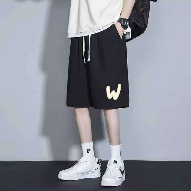 리틀W 블랙 [스트레이트 쇼츠 싱글팩]