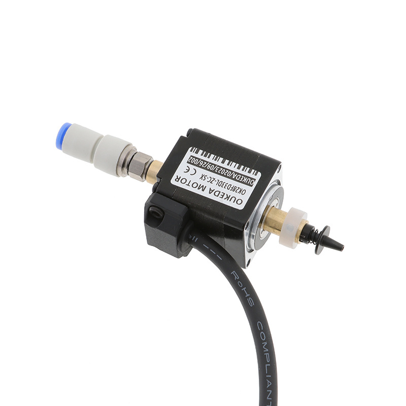 SMT贴片机国产桌面型贴装头中空连接杆带缓冲吸嘴28步进电机驱动