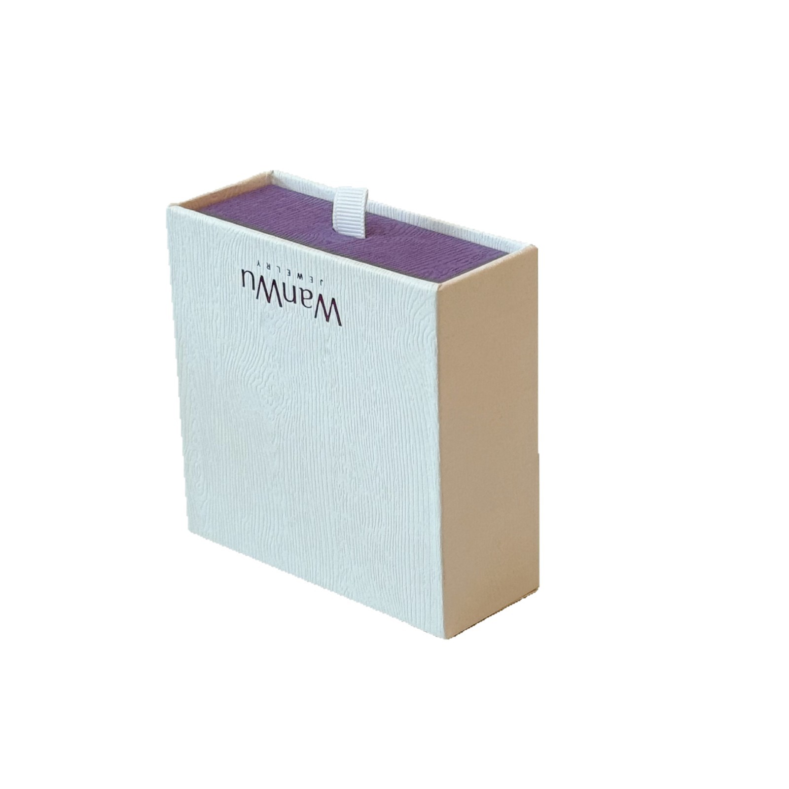 High-end purple storage system, necklace, ring, earrings, jewelry, universal gift box, accessory, (Physicals) 5