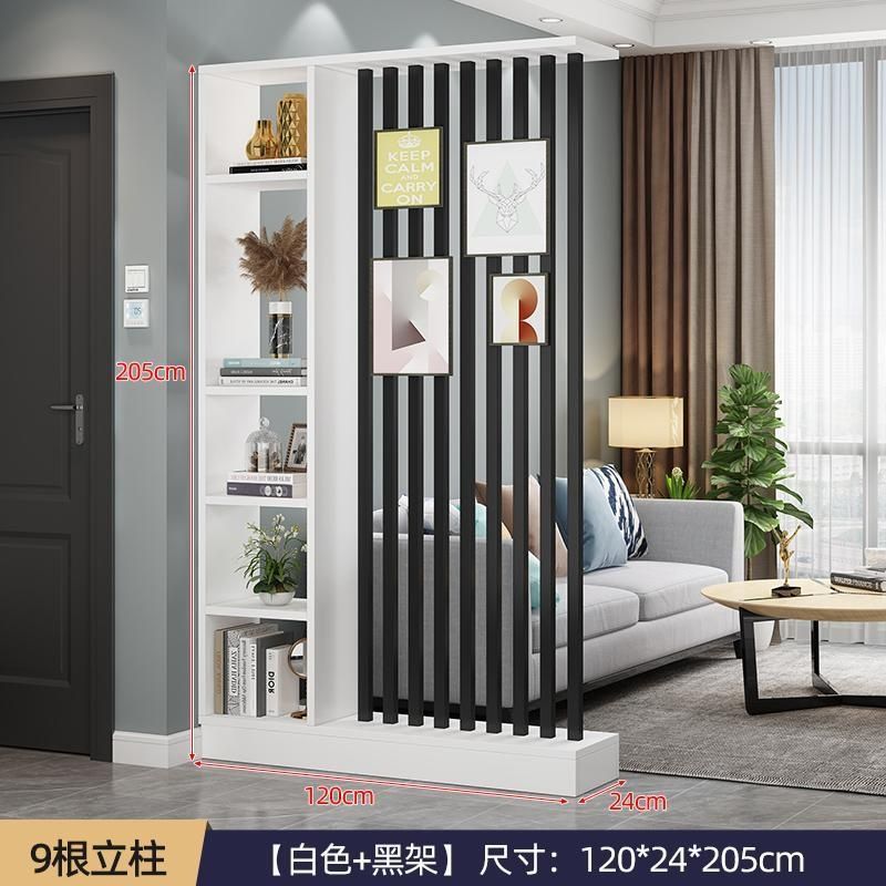 落地屏风隔断客厅2025新款家用中式创意隔断入户正对门装饰屏风柜|undefined