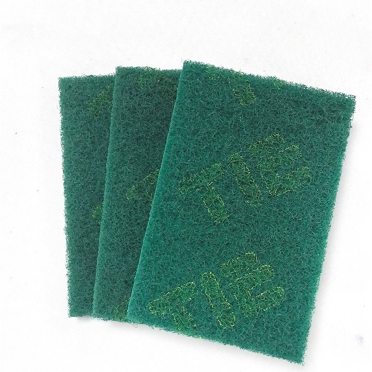 Оригинальная нейлоновая губка TIE зеленого цвета 8698, промышленная деревообрабатывающая ткань из нержавеющей стали для удаления ржавчины, полировка, полировка, матовая ткань