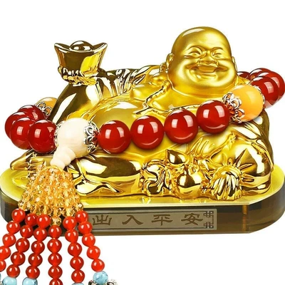 Car Ornaments Large Maitreya Buddha Car ornaments
