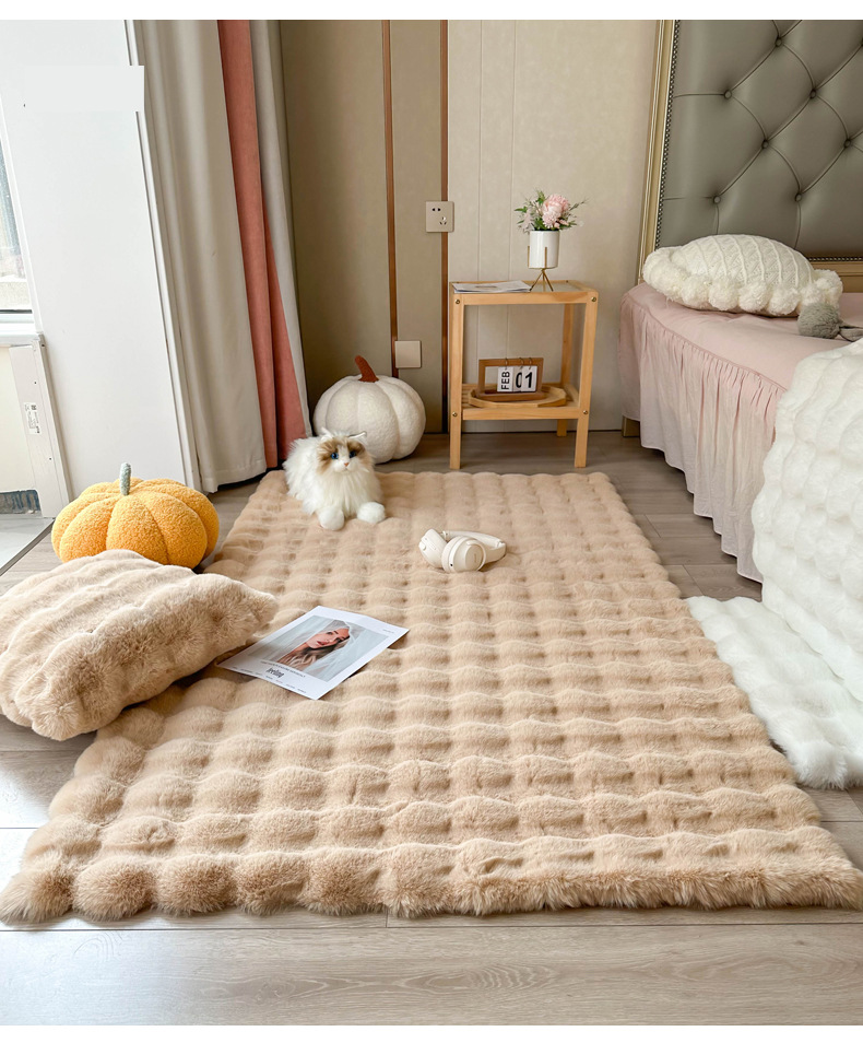 Full Carpet Coverage Commercial Mat, Ins-Style Ink Wash Study Atmosphere Rug, Light Luxury Floor Mat, Light Luxury Carpet, Light Luxury Wool Rug for Bathroom